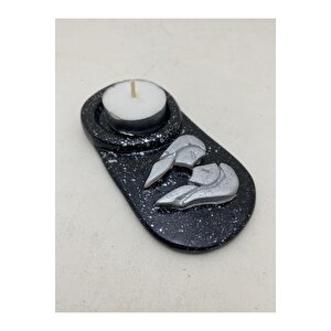 Ikizler Burcu Mumluk - 3 Adet Tealight Balmumu Mum Hediyeli