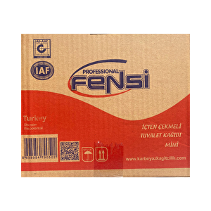 İçten Çekmeli Mini Tuvalet Kağıdı Çift Katlı 4 Kg. 12 Rulo