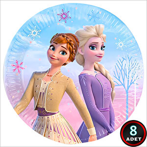 Frozen 2 Wind Spirit Karton Tabak - 23cm X 8 Adet