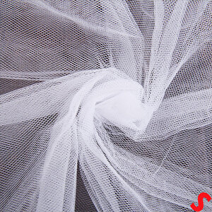 Süsleme Tülü Grek Tül Rulo, 66 Cm X 10 Mt - Beyaz