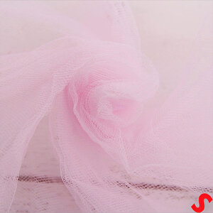 Süsleme Tülü Grek Tül Rulo, 66 Cm X 10 Mt - Pembe