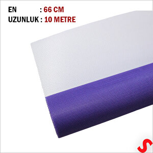 Süsleme Tülü Grek Tül Rulo, 66 Cm X 10 Mt - Mor