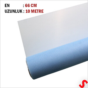 Süsleme Tülü Grek Tül Rulo, 66 Cm X 10 Mt - Mavi