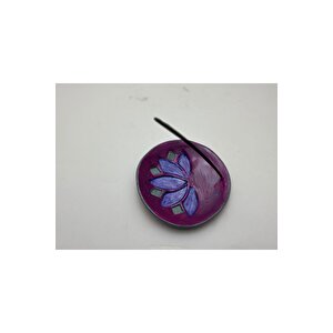 Lotus Bordo Tütsülük - Hediyelik Kutusunda