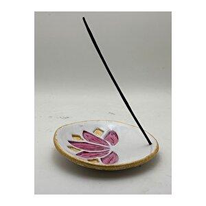 Lotus Beyaz Tütsülük - Hediyelik Kutusunda