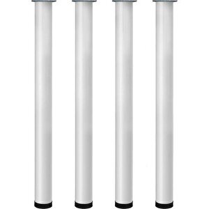 Gürçay Metal Masa Ayağı 4 Adet Beyaz