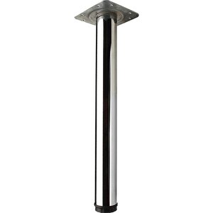 Masa Ayağı 71 Cm Krom Çap: 60mm 1 Adet  Tek