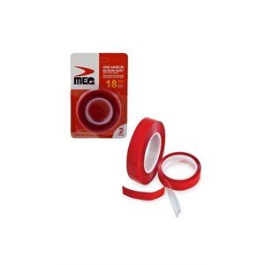 Çift Taraf Akrilik Şeffaf Silikon Bant 18mm*2mt.