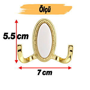 Askı Gold Altın Dolap Askılık Askılığı Duvar Vestiyer Banyo Mutfak Elbise Kıyafet Çanta Askısı