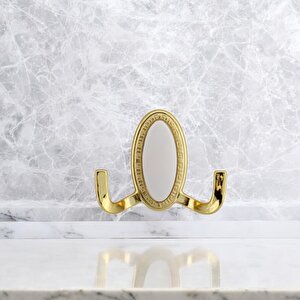 Askı Gold Altın Dolap Askılık Askılığı Duvar Vestiyer Banyo Mutfak Elbise Kıyafet Çanta Askısı