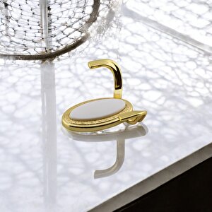 Askı Gold Altın Dolap Askılık Askılığı Duvar Vestiyer Banyo Mutfak Elbise Kıyafet Çanta Askısı