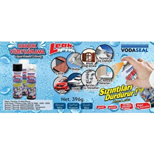 Su Sızdırmaz Sprey Şeffaf 396 Gr + Patlak Tamir Yaması
