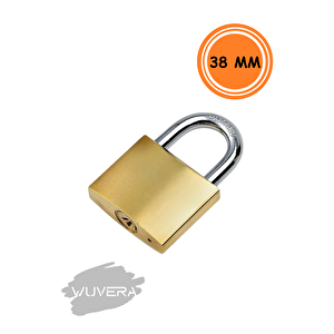 Sarı Asma Kilit 38 Mm