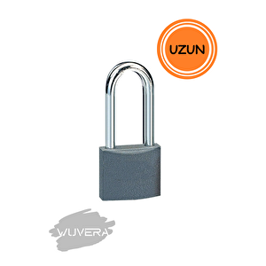 Gri Döküm Uzun Asma Kilit 25 Mm