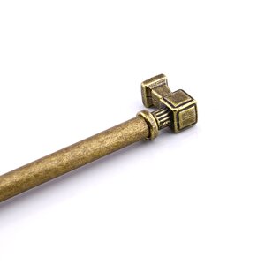 Mobilya Mutfak Çekmece Dolap Kulpu Kulbu Kulpları 16 Cm Antik Sarı Eskitme Metal 160 Mm