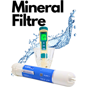 Mineral Ph Stabilizer Filtre – Sağlıklı Ve Dengeli Su Deneyimi Beyaz