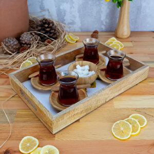 Kangura Limon Çay Tepsisi Küçük