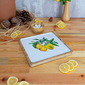 Kangura Limon Kare Tepsi Orta