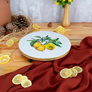 Kangura Limon Dönen Sunum Tabağı