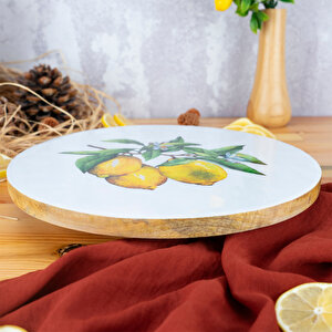 Kangura Limon Dönen Sunum Tabağı