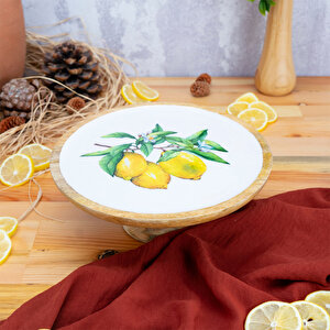 Kangura Limon Ayaklı Sunum Küçük