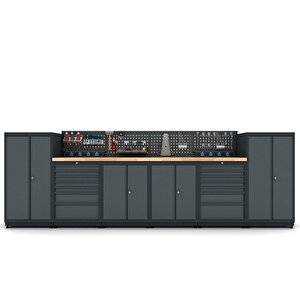 3.7 Metre Modüler Çalışma Tezgahı İe.36.18.34