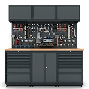 1.8 Metre Modüler Çalışma Tezgahı İe.36.18.03