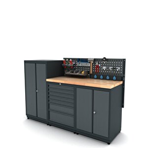 1.8 Metre Modüler Çalışma Tezgahı İe.36.18.08