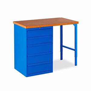 1.2 Metre 5 Çekmeceli Çalışma Tezgahı İe.cct.12.5