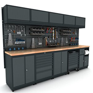 3.1 Metre Modüler Çalışma Tezgahı İe.36.18.27