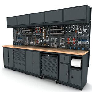 3.1 Metre Modüler Çalışma Tezgahı İe.36.18.27