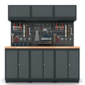 1.8 Metre Modüler Çalışma Tezgahı İe.36.18.07