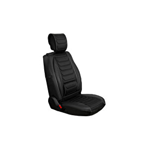 Geely Familia Uyumlu Lüx Deri Oto Koltuk Kılıfı Ön Arka Takım Anka Tam Si̇yah