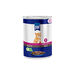 Tavuk Etli Yavru Kedi Konserve 400grx6