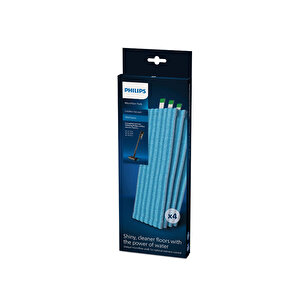 Aqua Plus 7000 Serisi Dik Süpürge Uyumlu 4 Adet Mikrofiber Bez