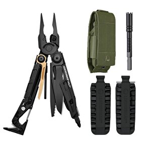 Mut Black+yeşi̇l Molle Kilif+set Multi̇ Tool