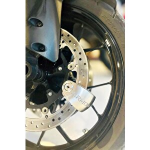 Armor 614 Mva Alarmlı Motorsiklet Disk Kilidi Mil Çapı 14mm Paslanmaz Çelik