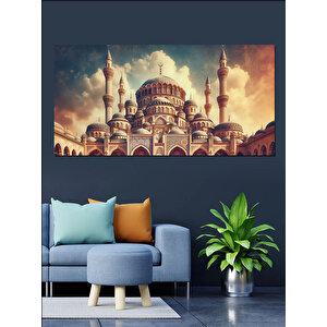 Kanvas Tablo Martılar Ve Sultanahmet Manzarası