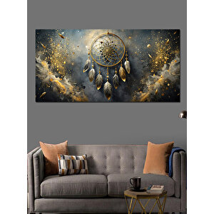 Kanvas Tablo Altın Rüya Düş Kapanı 50x100 cm