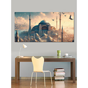 Kanvas Tablo Güneşin Altında Ayasofya 50x100 cm