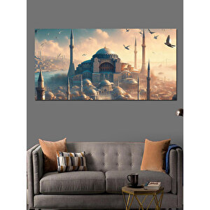 Kanvas Tablo Güneşin Altında Ayasofya 50x100 cm