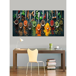 Kanvas Tablo Baharatların Renk Cümbüşü 70x140 cm