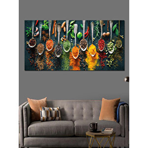 Kanvas Tablo Baharatların Renk Cümbüşü 70x140 cm
