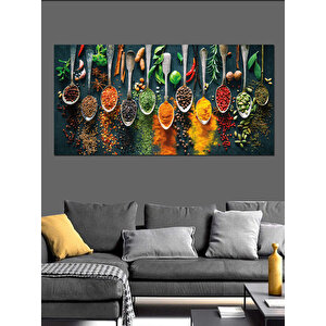 Kanvas Tablo Baharatların Renk Cümbüşü 70x140 cm