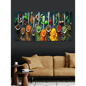 Kanvas Tablo Baharatların Renkli Dünyası 50x100 cm