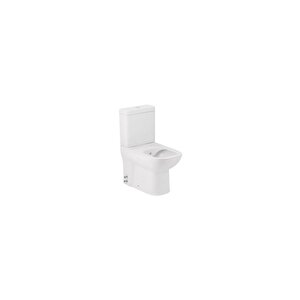 Seramiksan Petite Kanalsız Rim-ex Duvara Sıfır Klozet + Yavaş Kapanır Kapak + Vitra İç Takım Set
