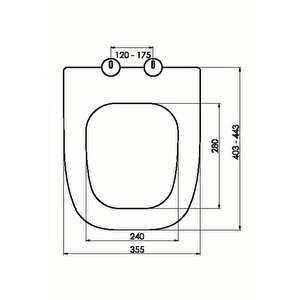 Seramiksan Petite Kanalsız Rim-ex Duvara Sıfır Klozet + Yavaş Kapanır Kapak + Vitra İç Takım Set