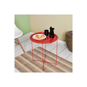 Adore Handy Mate Vergo Tepsi Ve Sehpa Hnd-006-kk-1 Kırmızı