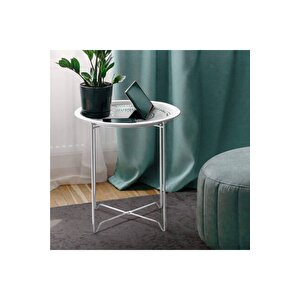 Adore Handy Mate Vergo Tepsi Ve Sehpa  Hnd-006-bb-1  Beyaz