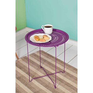 Handy Mate Vergo Tepsi Ve Sehpa  Hnd-006-uu-1 Mor